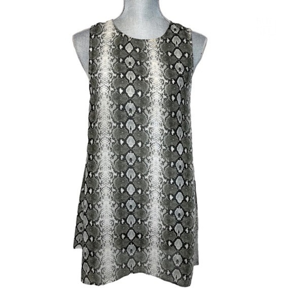 SHOW Me Your MuMu Arnold Top Sheer Animal Print Size Medium - Picture 9 of 9